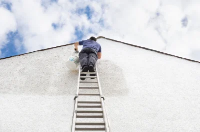 Peinture extérieure à Locmélar — façades et ravalement